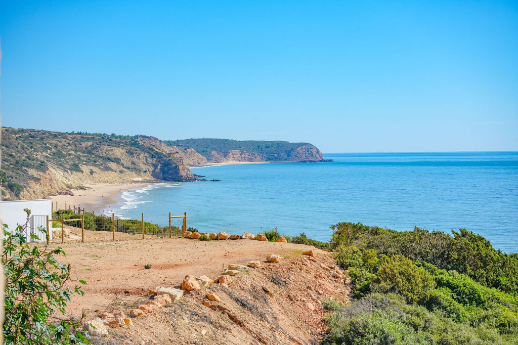 Estevas view towards Salema beach