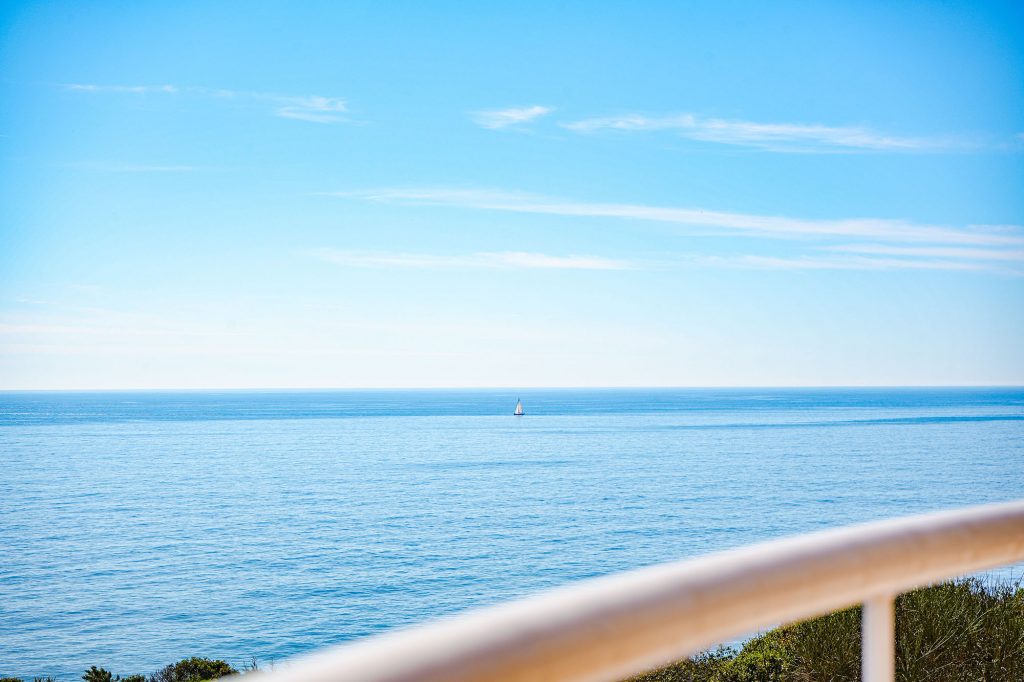 Estevas boat out at sea