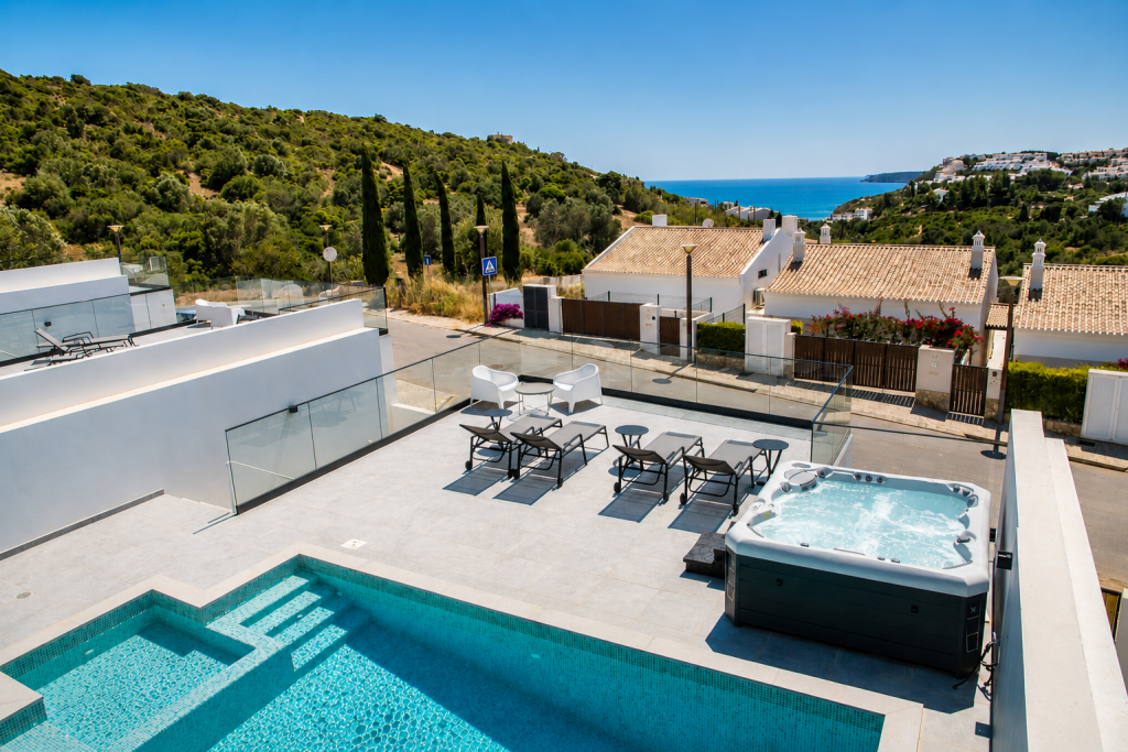 Ocean villa with poolside terrace