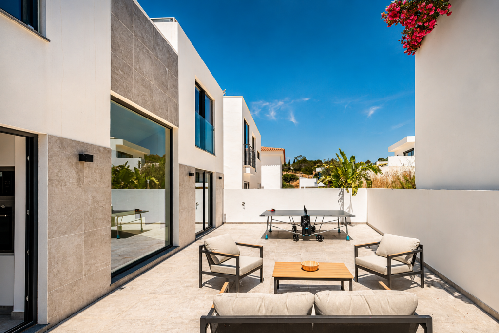 Villa Vista Paraiso rear terrace