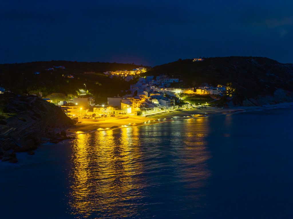 Shorty after sunset at Salema