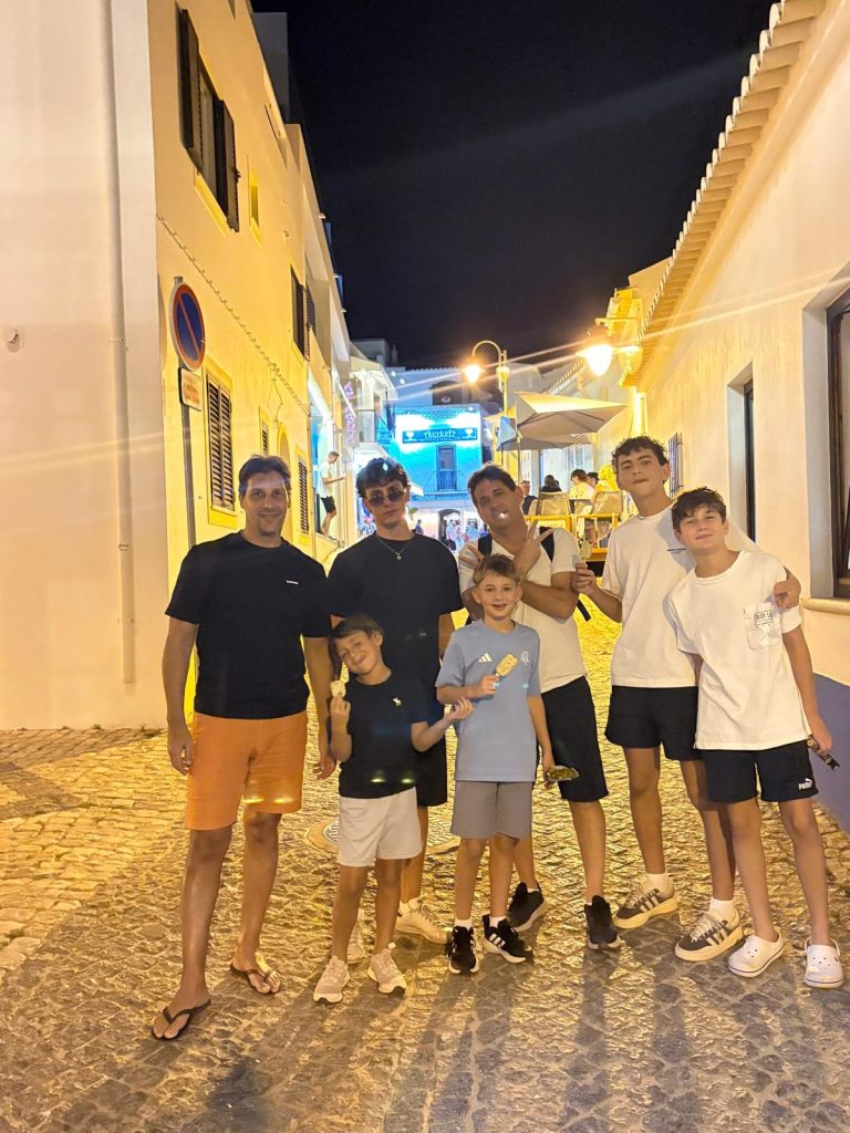 An evening in Salema village - a short stroll from our villas.